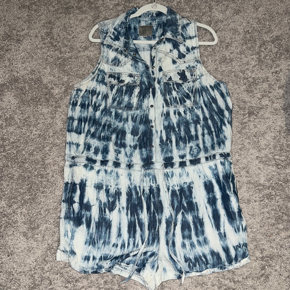 Guess Tie-Dye Romper Size XL